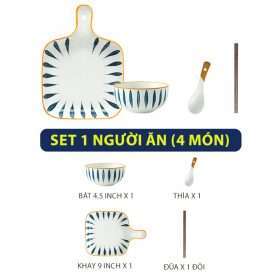 Set 1 Người Ăn (4 Món)