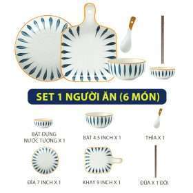 Set 1 Người Ăn (6 Món)