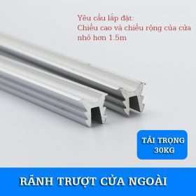 Rãnh Trượt Cửa Ngoài