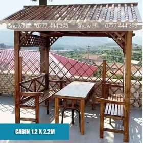 Cabin liền khối 1m2 x 2m2