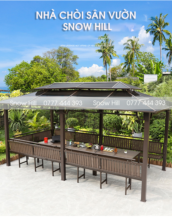 Nhà Chòi Sân Vườn Snow Hill NCS04
