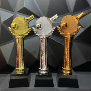 Cúp Bóng Bàn Vàng Bạc Đồng